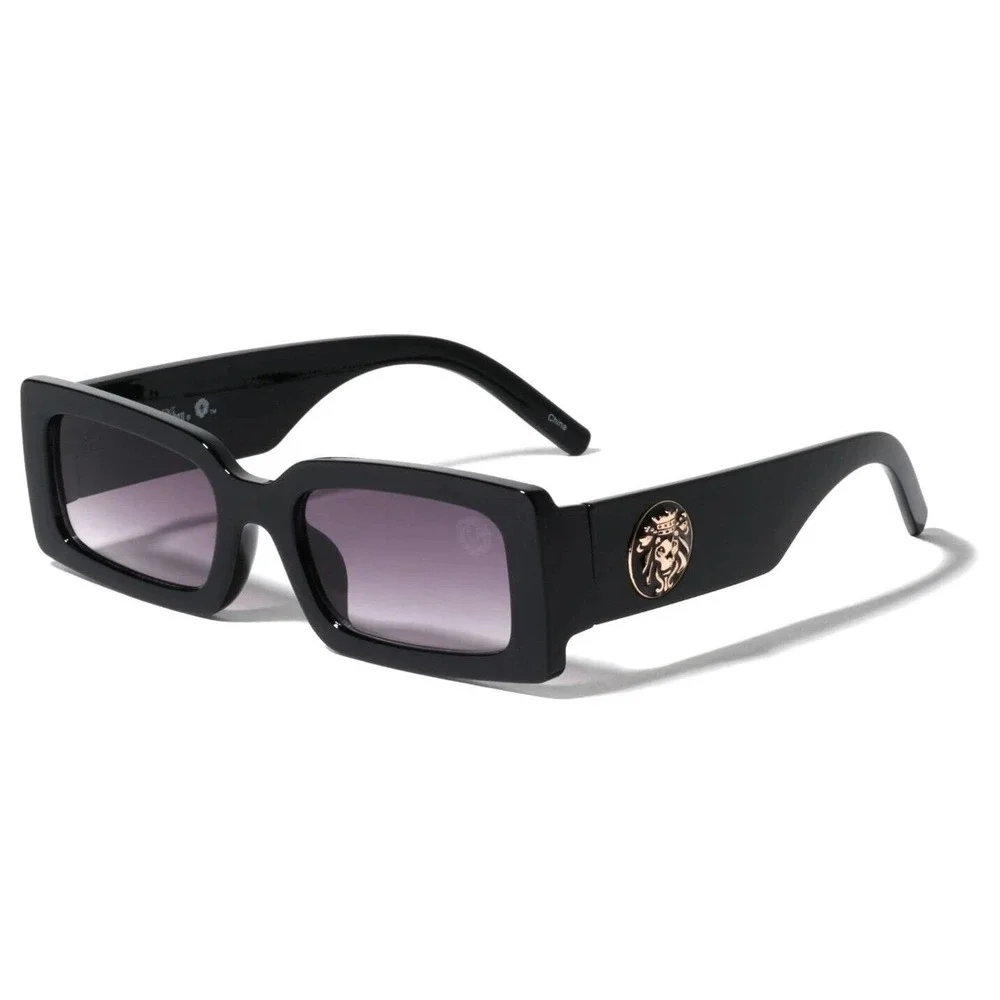 Sunglasses Mens Square Black Lens Outdoor Style Elegant‎ UV400 Protection Cholo